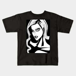 High Fashion Woman Kids T-Shirt